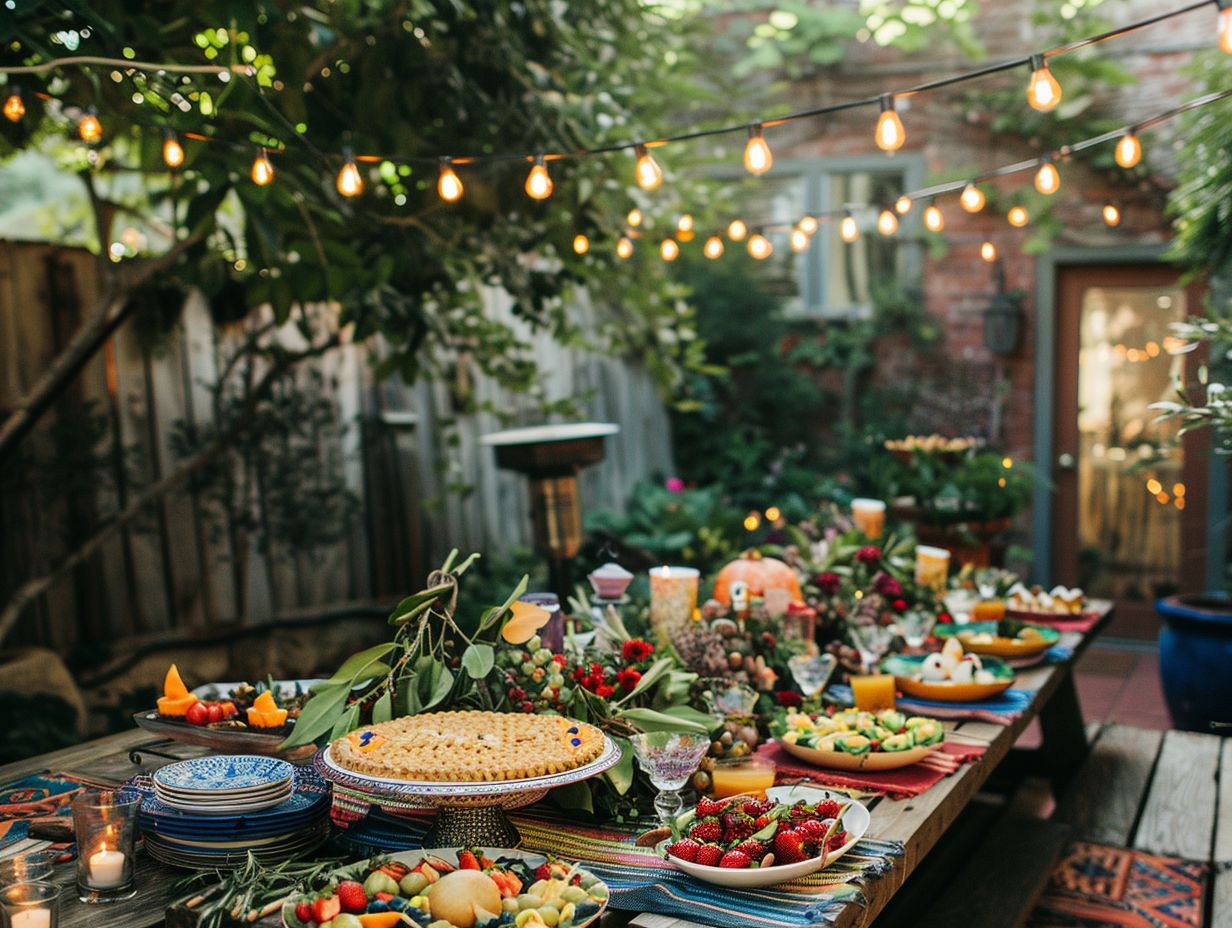 Food and Drink Ideas for Outdoor Parties