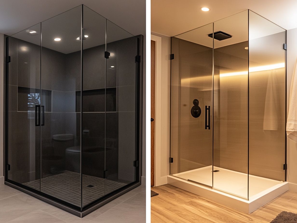 Pros and Cons of Frameless Glass Shower Enclosures