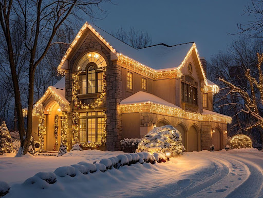 residential holiday lighting