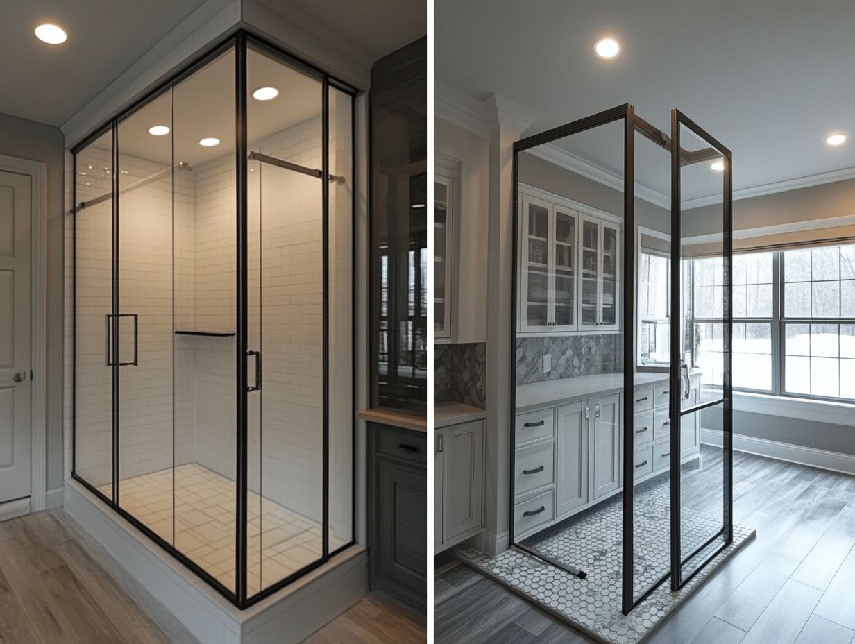 Pros and Cons of Framed Glass Shower Enclosures